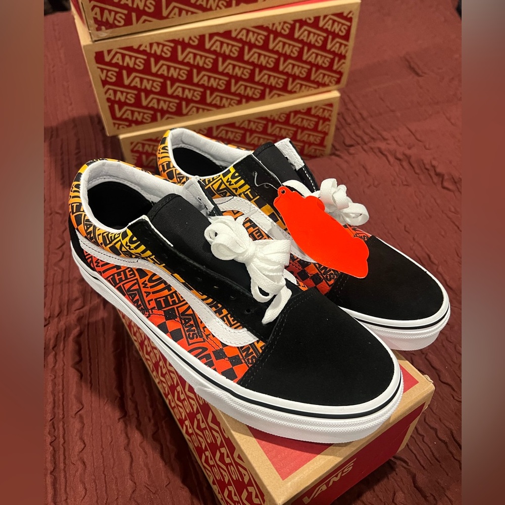VANS Old Skool red/orange/yellow